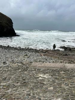 Chapel Porth on coast path