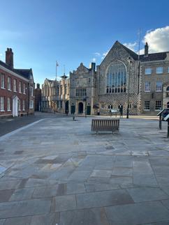 Kings Lynn on a sunny Sunday morning