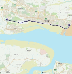 Shoeburyness to Benfleet